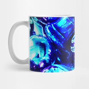 Christmas Ornament Print in Cool Blue Mug